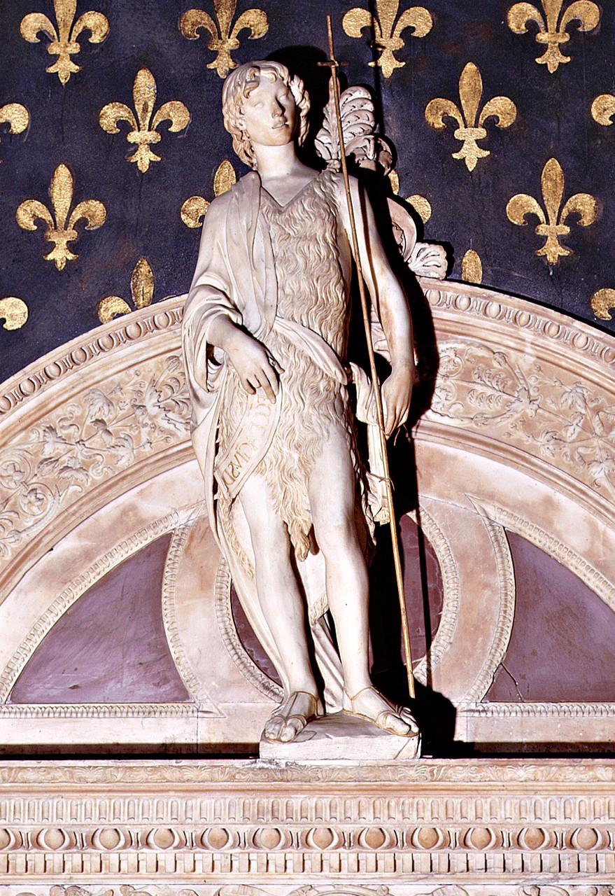 San Giovanni Battista (scultura) di Benedetto da Maiano (sec. XV) 