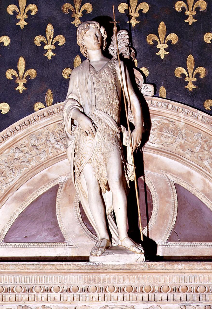 San Giovanni Battista (scultura) di Benedetto da Maiano (sec. XV)