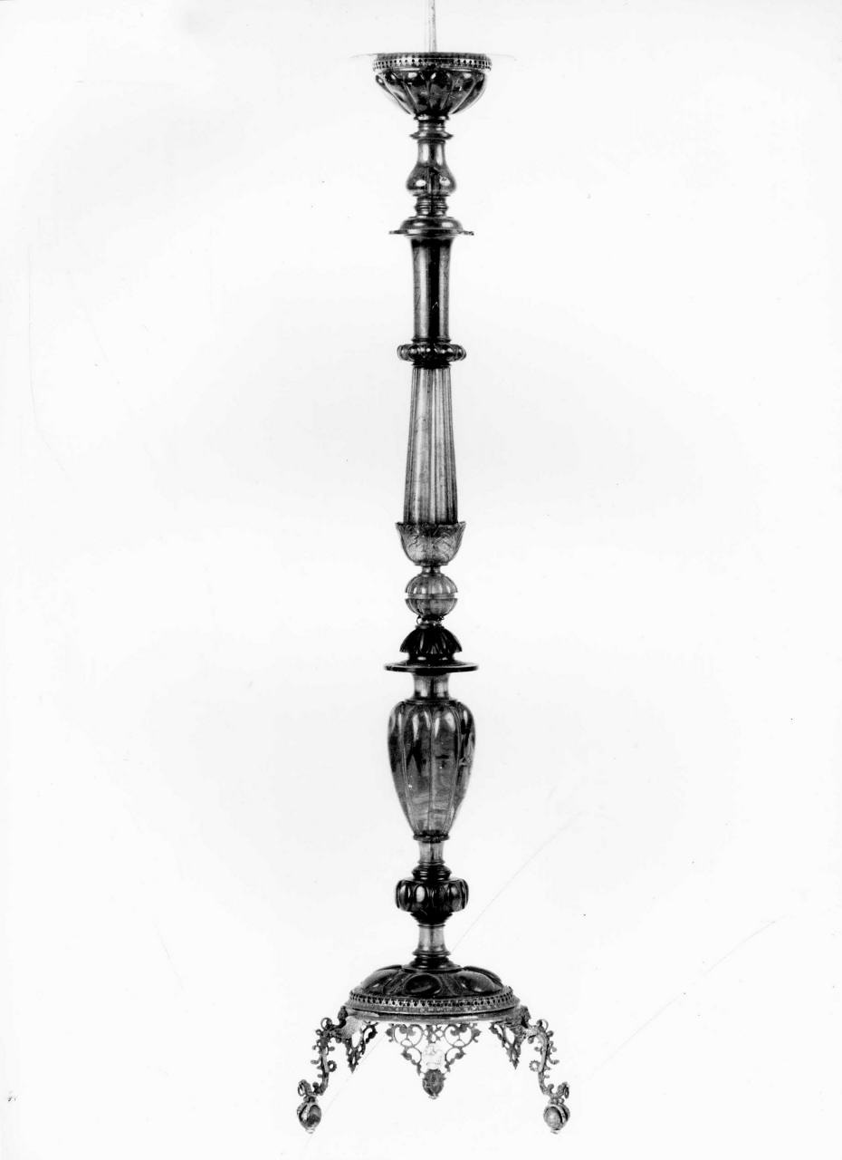 candeliere, serie - produzione Germania settentrionale (inizio sec. XVII)
