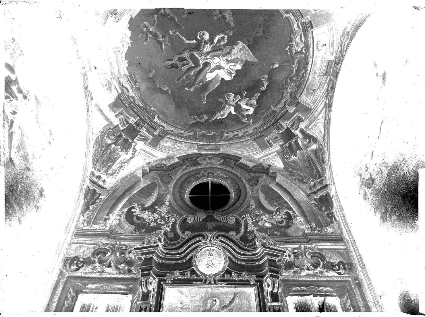 Architettura - Cappelle <Cappella dell'Angelo Custode> - Decorazioni (negativo) di anonimo (XX)