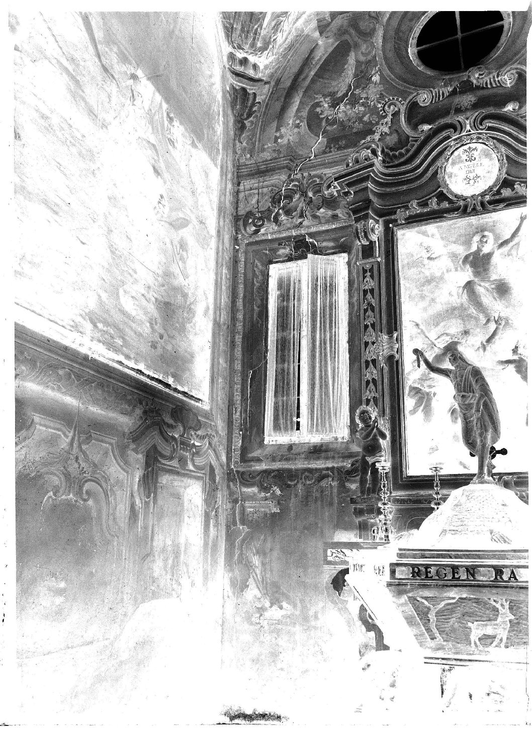 Architettura - Cappelle <Cappella dell'Angelo Custode> - Decorazioni (negativo) di anonimo (XX)