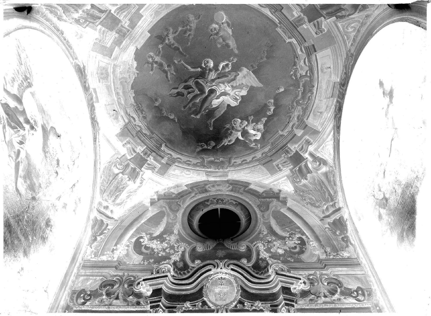 Architettura - Cappelle <Cappella dell'Angelo Custode> - Decorazioni (negativo) di anonimo (XX)