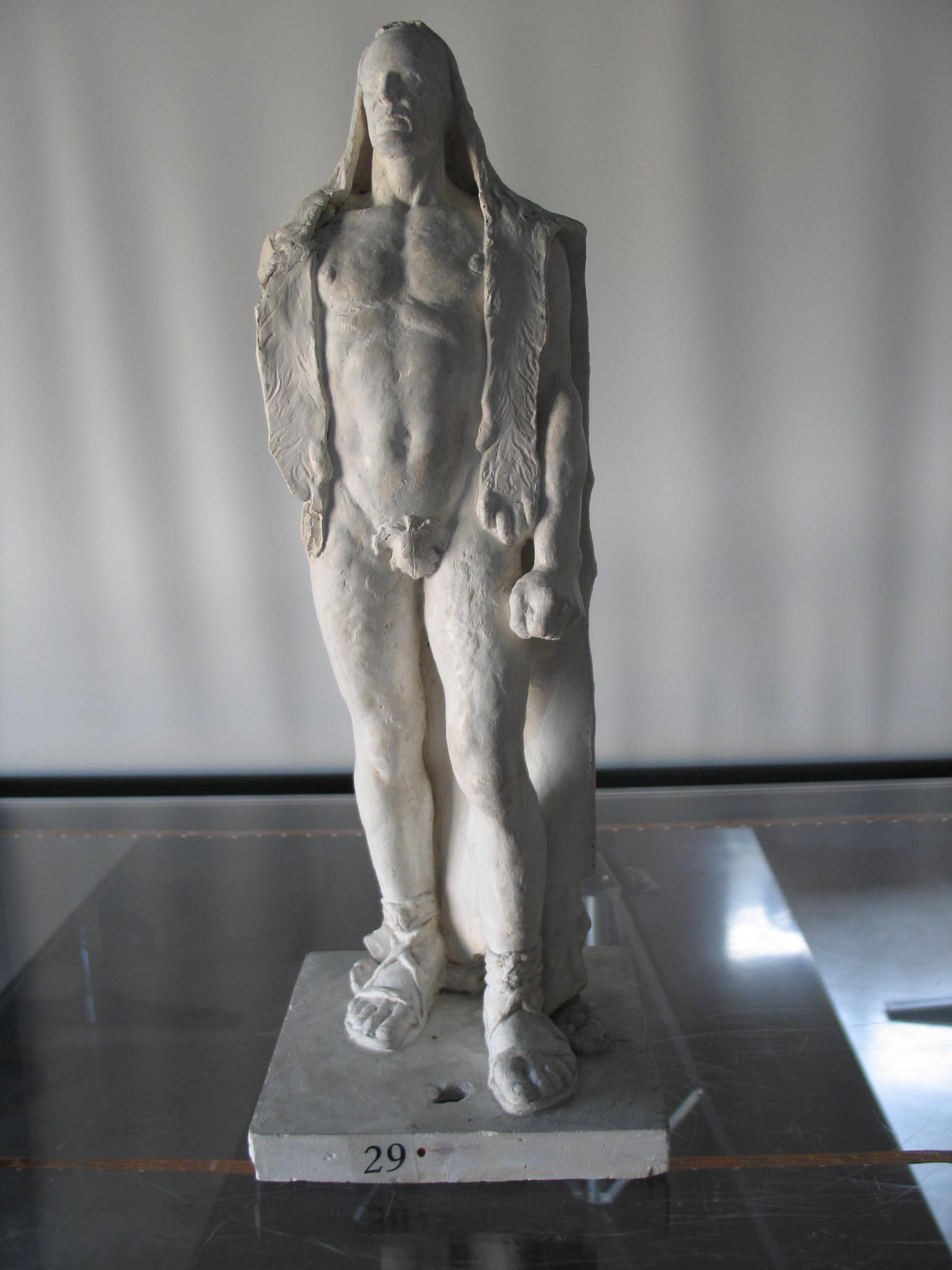 La caccia II, alpino (scultura, serie) di Giuseppe Baroni (XX)