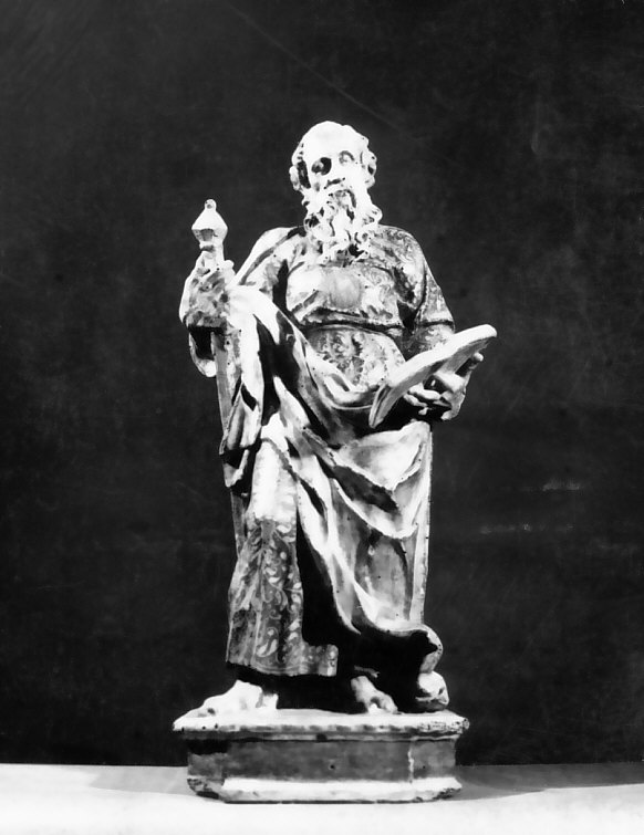 San Paolo (scultura, opera isolata) di Stellato Aniello (attribuito) - bottega Italia meridionale (sec. XVII)