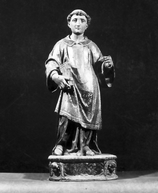 San Lorenzo (scultura, opera isolata) di Stellato Aniello (attribuito) - bottega Italia meridionale (sec. XVII)