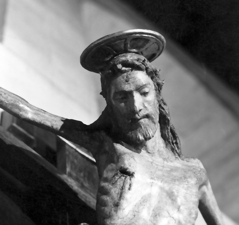 Cristo crocifisso (scultura, opera isolata) - bottega Italia meridionale (sec. XV)