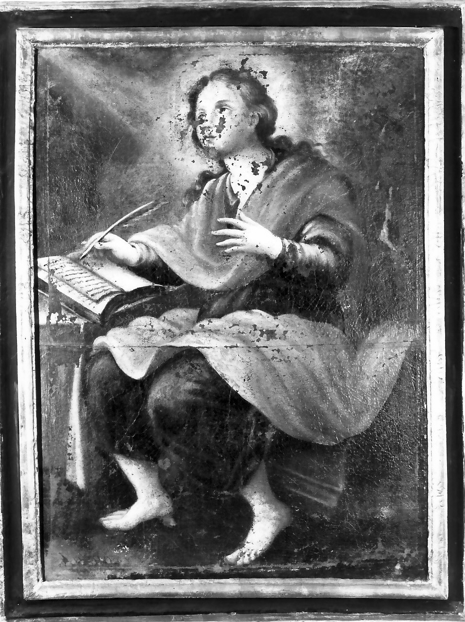 San Giovanni Evangelista (dipinto) di Gualtieri Genesio (maniera) (seconda metà sec. XVIII)