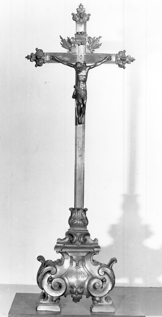 croce d'altare - bottega napoletana (sec. XVIII)