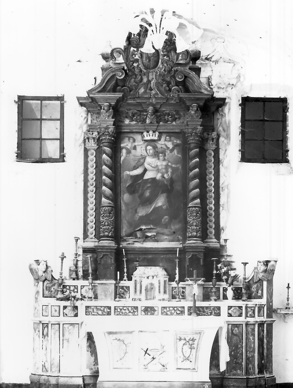 altare - bottega calabrese (sec. XVIII)