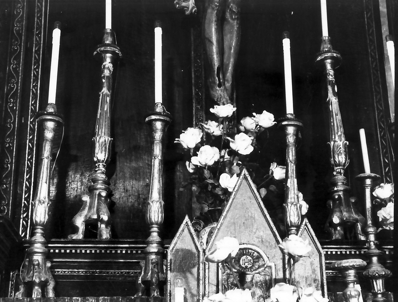 candeliere, serie - bottega Italia meridionale (sec. XVIII)