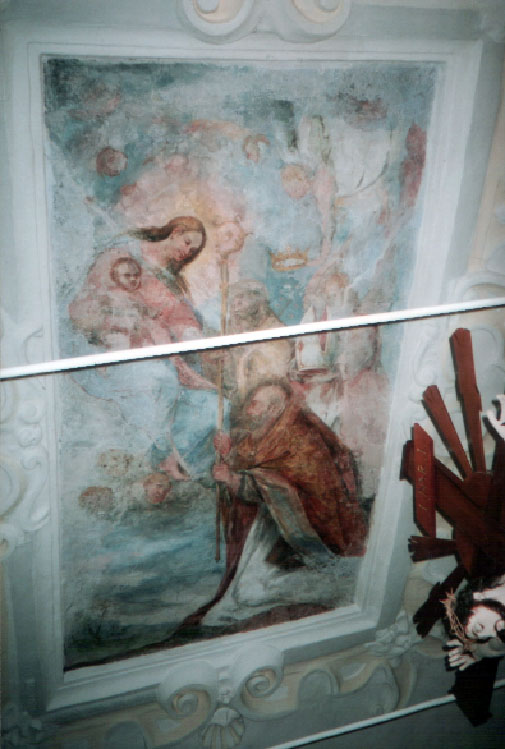 Madonna con Bambino e San Giuliano (dipinto) di Galterio Genesio (attribuito) (seconda metà sec. XVIII)