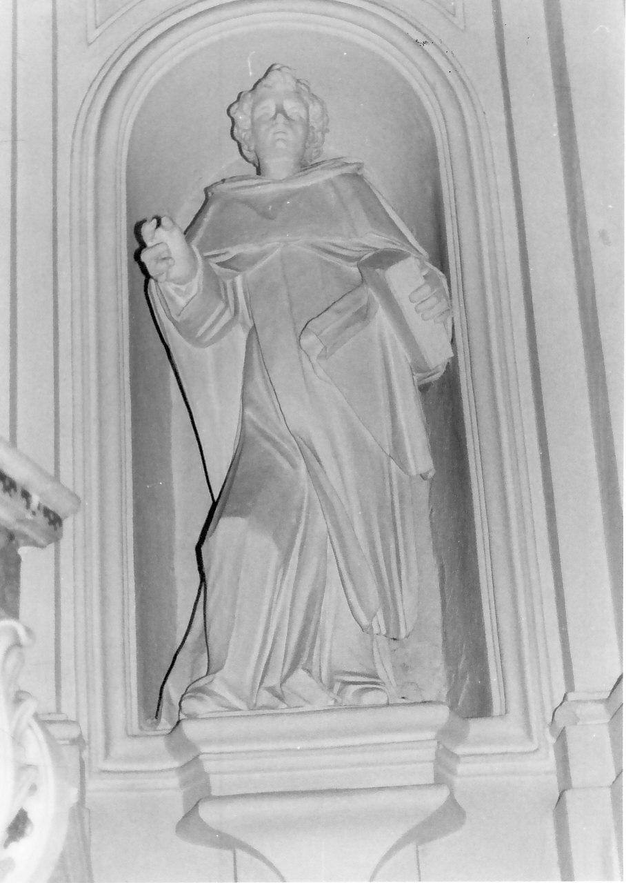 San Domenico (scultura, opera isolata) - bottega Italia meridionale (seconda metà sec. XVIII)