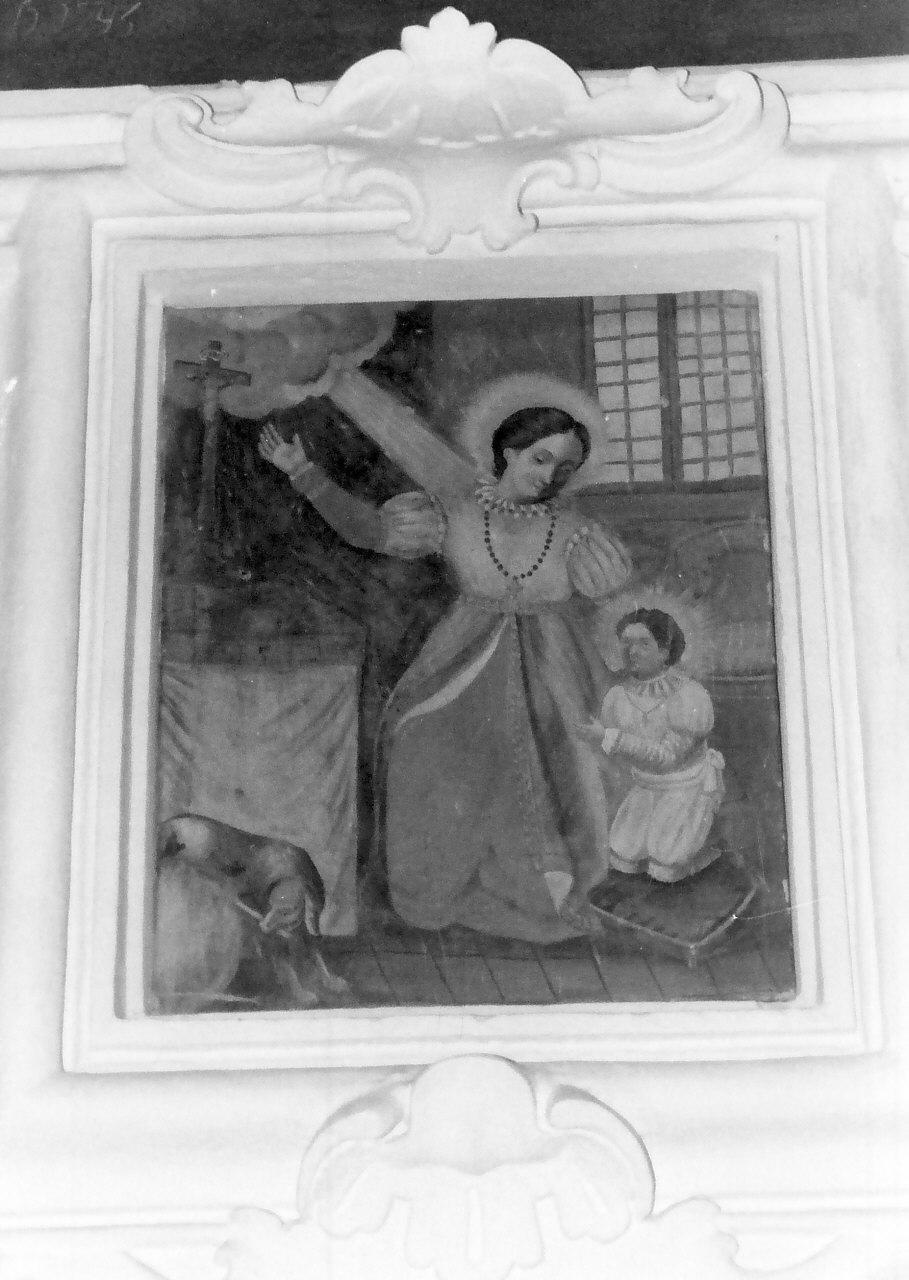 San Domenico (dipinto, opera isolata) - ambito calabrese (seconda metà sec. XIX)