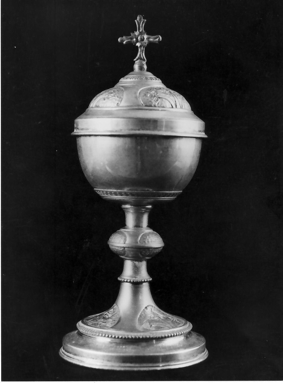 pisside, opera isolata - bottega calabrese (inizio sec. XX)