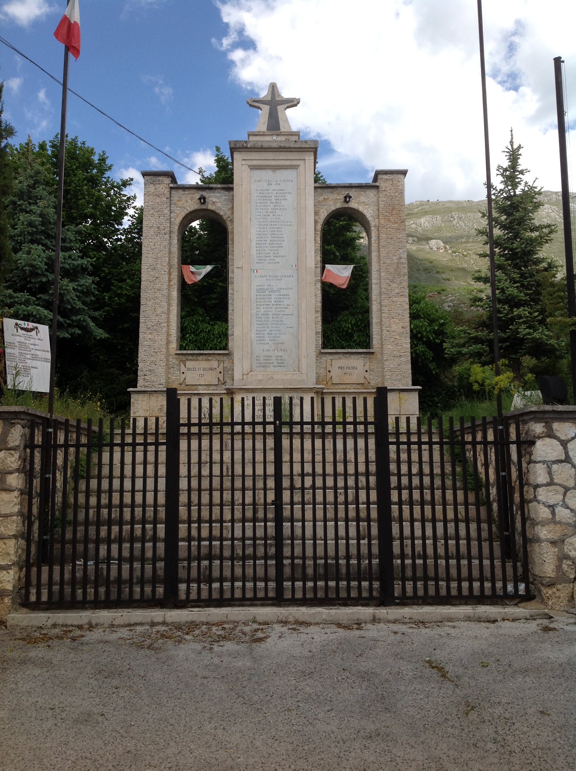 monumento ai caduti - ambito abruzzese (metà XX)