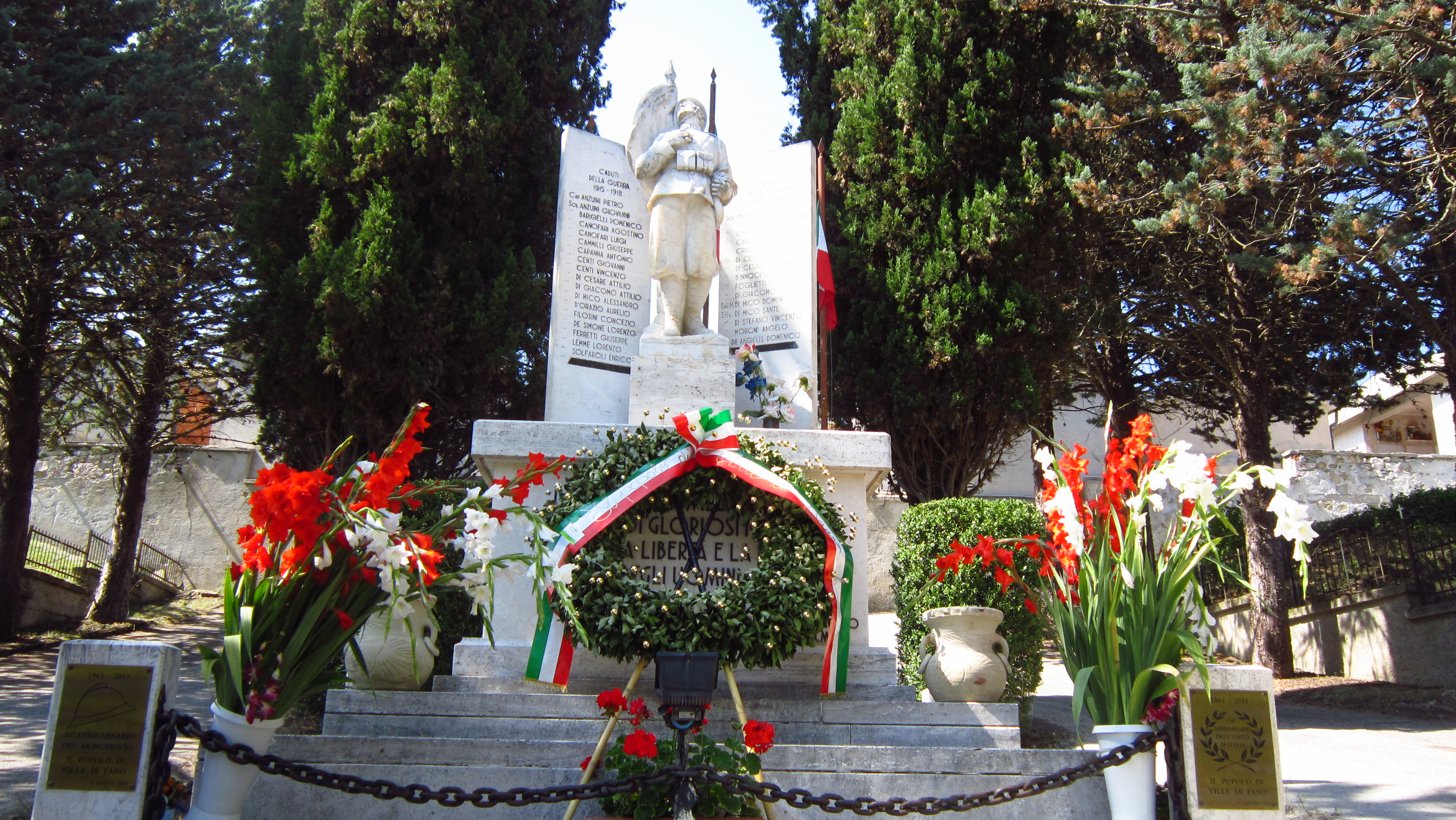 monumento ai caduti - ad ara - ambito abruzzese (XX)