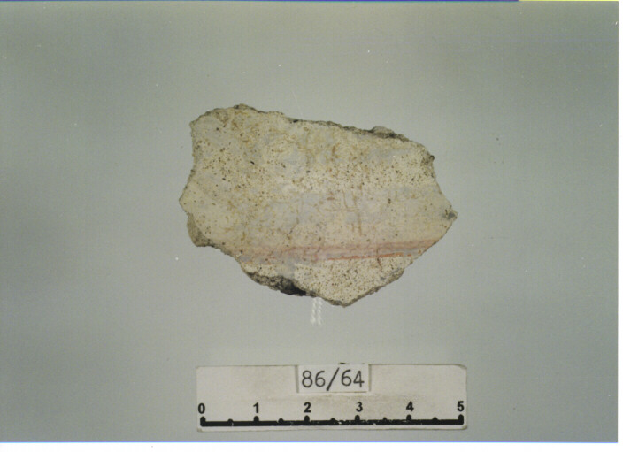 intonaco dipinto - SCUOLA CAMPANA (SECC. XI/ XII D.C)