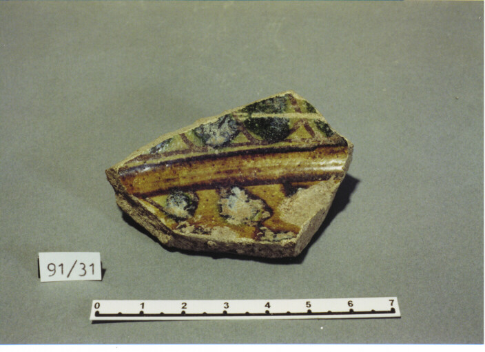 bacino/ parete - PRODUZIONE ITALIA CENTRO SUD (SECC. XIII/ XIV D.C)