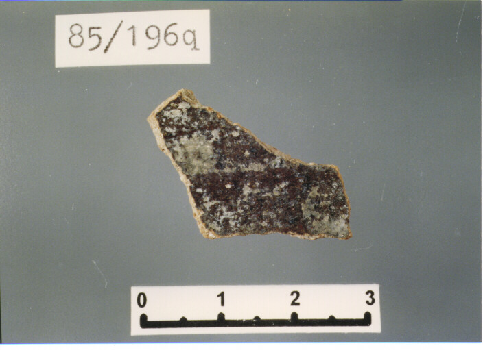 olla/ parete - PRODUZIONE ITALIA CENTRO SUD (SECC. XIII/ XIV D.C)