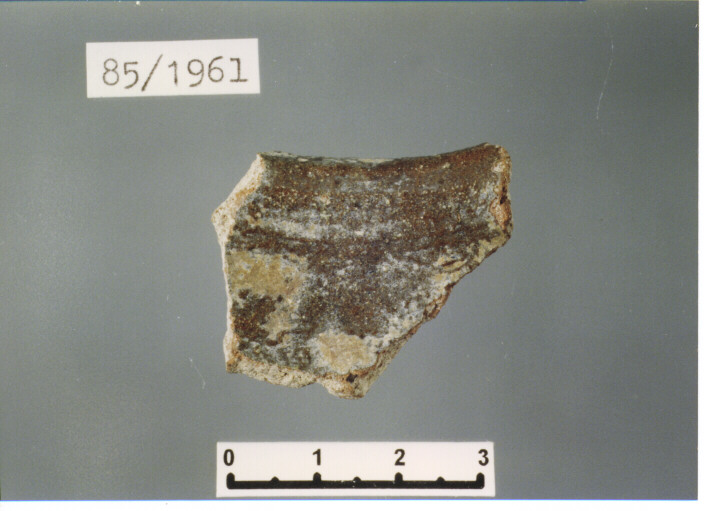 pentola/ parete - PRODUZIONE ITALIA CENTRO SUD (SECC. XII/ XIII D.C)