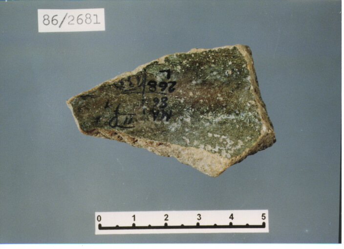 pentola/ parete - PRODUZIONE ITALIA CENTRO SUD (SECC. XII/ XIII D.C)