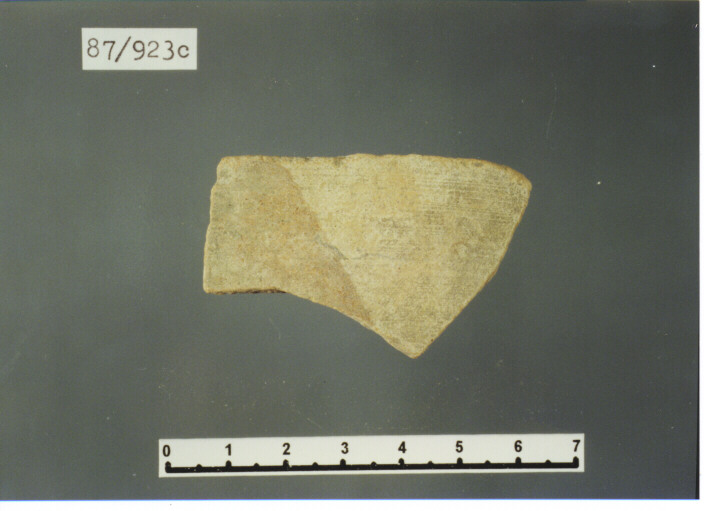 parete - PRODUZIONE ITALIA CENTRO SUD (SECC. XI/ XII D.C)