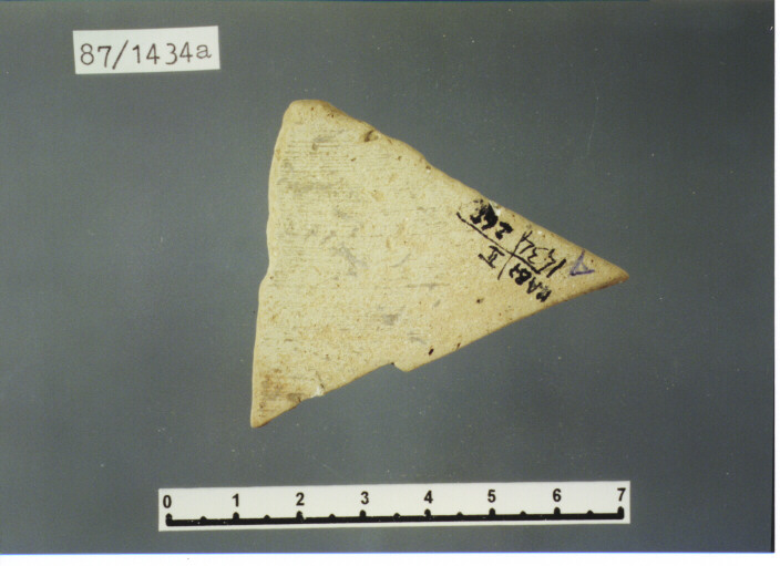 parete - PRODUZIONE ITALIA CENTRO SUD (SECC. XI/ XIV D.C)