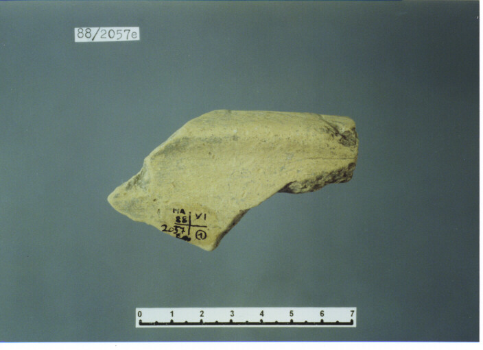 catino/ orlo - PRODUZIONE ITALIA CENTRO SUD (secc. XIV/ XV d.C)