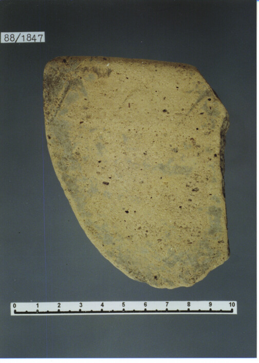 catino/ orlo - PRODUZIONE ITALIA CENTRO SUD (secc. XIV/ XV d.C)