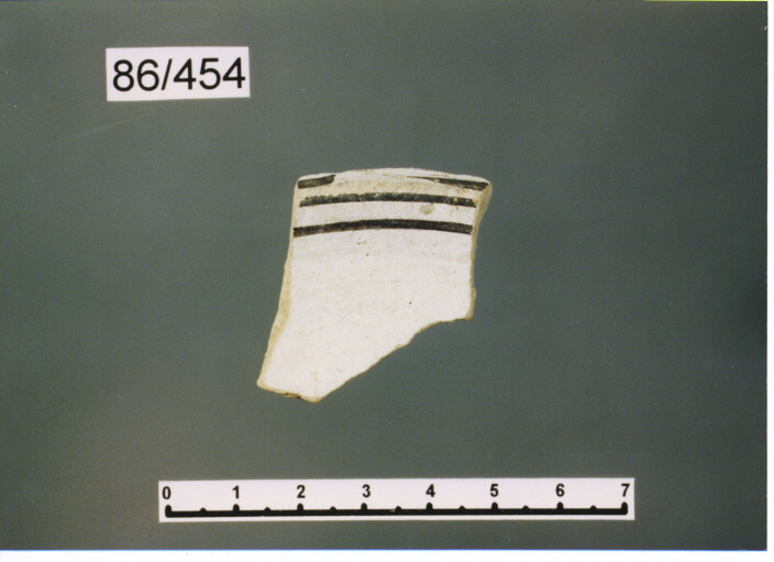 piatto/ orlo - PRODUZIONE ITALIA CENTRO SUD (SECC.XIII/XIV D.C)