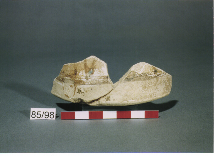 brocca/ fondo - PRODUZIONE ITALIA CENTRO SUD (SECC.XIII/XIV D.C)