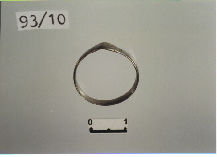 DEXTRARUM IUNCTIO (ANELLO DIGITALE A TESTATA DISTINTA) - PRODUZIONE ITALIA CENTRO SUD (secc. VI/ VII d.C)