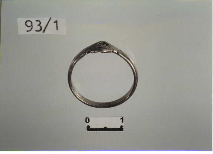 DEXTRARUM IUNCTIO (ANELLO DIGITALE) (secc. VI/ VII d.C)