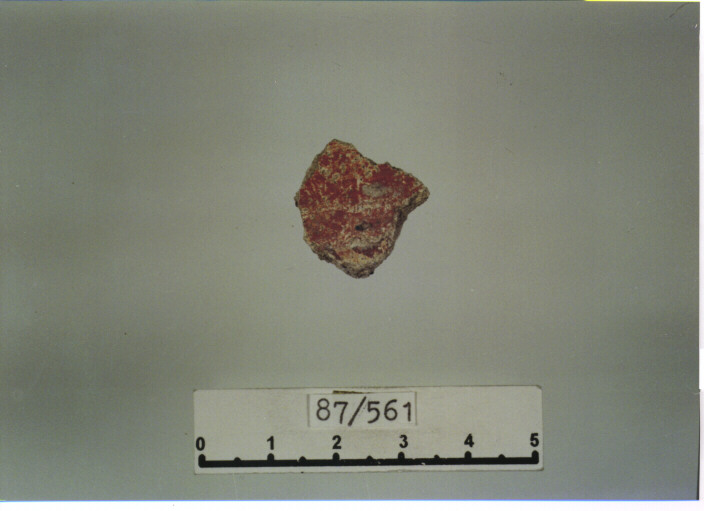 intonaco dipinto - SCUOLA CAMPANA (SECC. XI/ XII D.C)