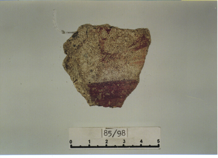 intonaco dipinto - SCUOLA CAMPANA (SECC. XI/ XII D.C)