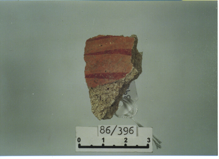 intonaco dipinto - SCUOLA CAMPANA (SECC. XI/ XII D.C)