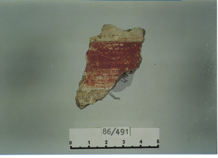 intonaco dipinto - SCUOLA CAMPANA (SECC. XI/ XII D.C)