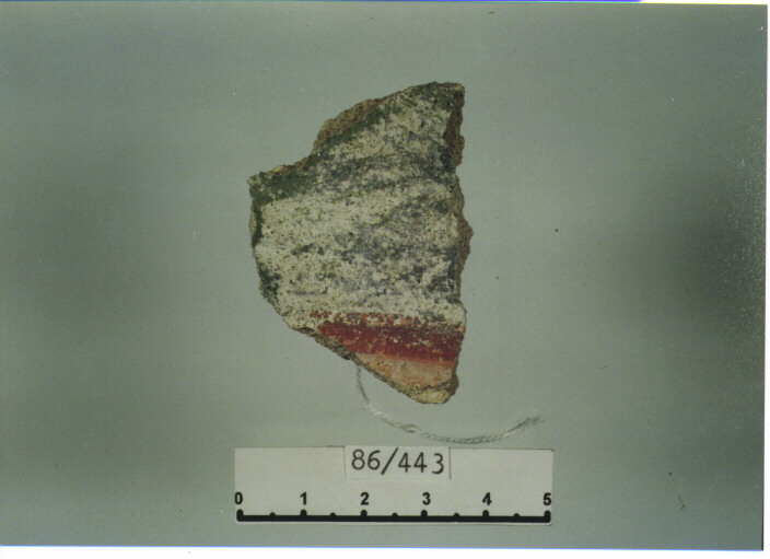 intonaco dipinto - SCUOLA CAMPANA (SECC. XI/ XII D.C)