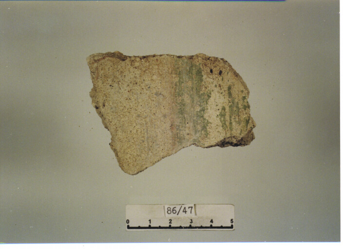 intonaco dipinto - SCUOLA CAMPANA (SECC. XI/ XII D.C)