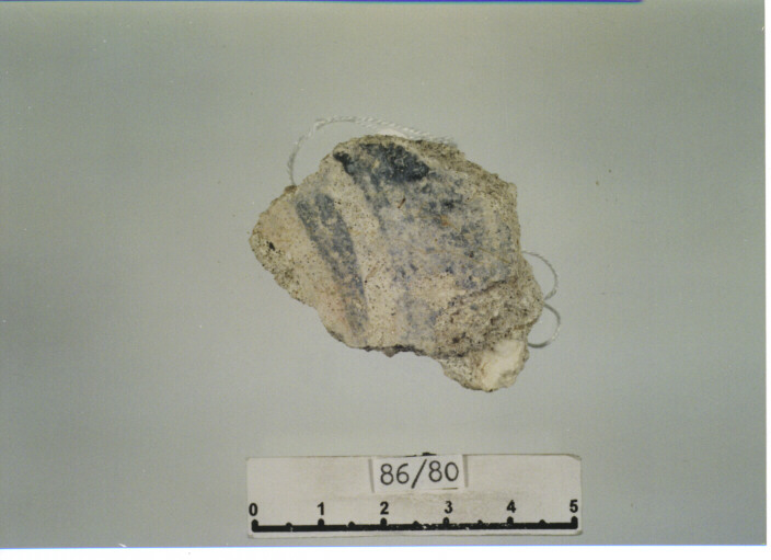 intonaco dipinto - SCUOLA CAMPANA (SECC. XI/ XII D.C)