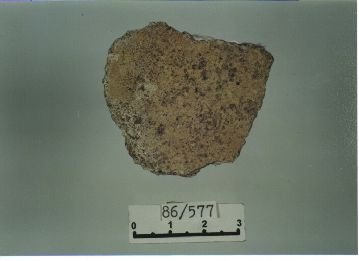 intonaco dipinto - SCUOLA CAMPANA (SECC. XI/ XII D.C)