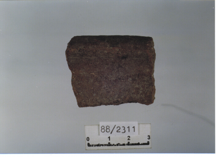 testo da pane/ orlo (SEC. XI D.C)