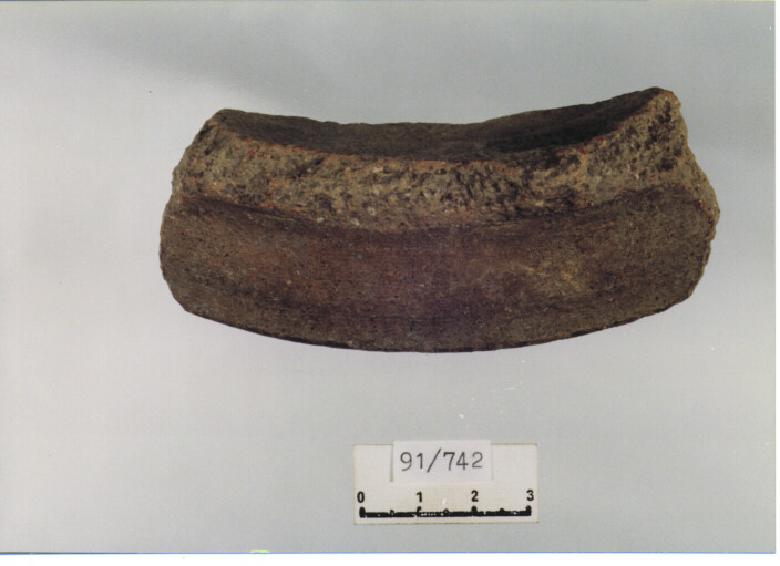 tegame/ parete (secc. XIV/ XV d.C)