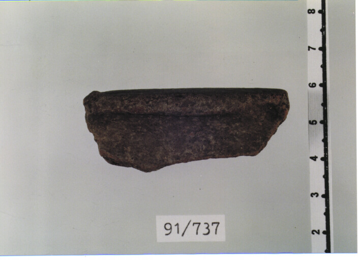 catino/ orlo (secc. XIV/ XV d.C)