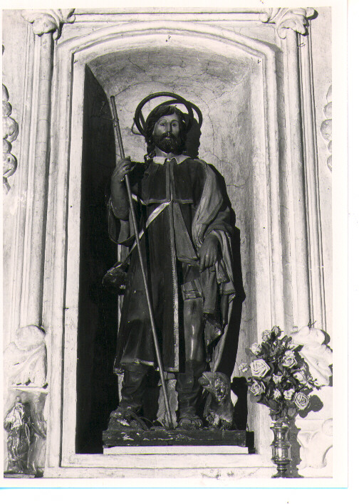 San Rocco (scultura) - bottega leccese (seconda metà sec. XIX)