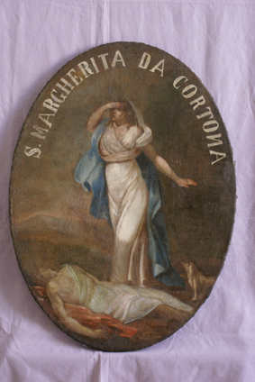Santa Margherita da Cortona (dipinto) di Donadio G (attribuito) (primo quarto sec. XIX)