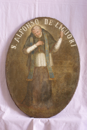 Santo Alfonso de' Liguori (dipinto) di Donadio G (attribuito) (primo quarto sec. XIX)