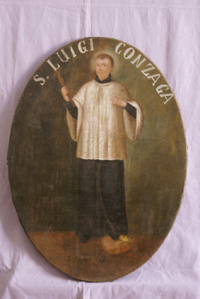 San Luigi Gonzaga (dipinto) di Donadio G (attribuito) (primo quarto sec. XIX)
