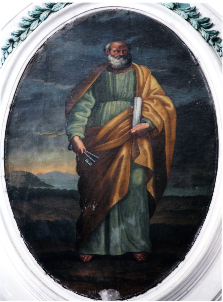 San Pietro (dipinto) di Donadio G (attribuito) (primo quarto sec. XIX)