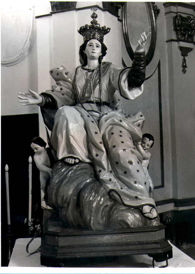 Madonna Assunta (scultura) - bottega napoletana (inizio sec. XIX)